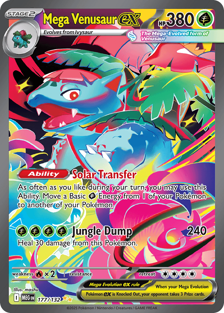 Mega Venusaur ex #177/132