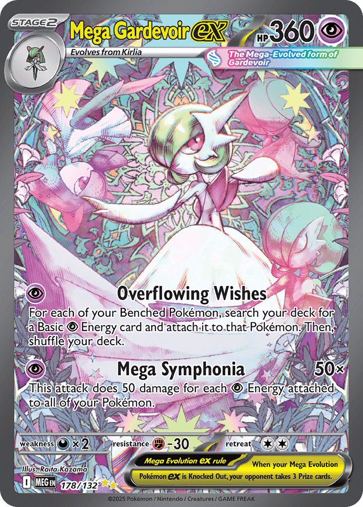 Mega Gardevoir ex #178/132