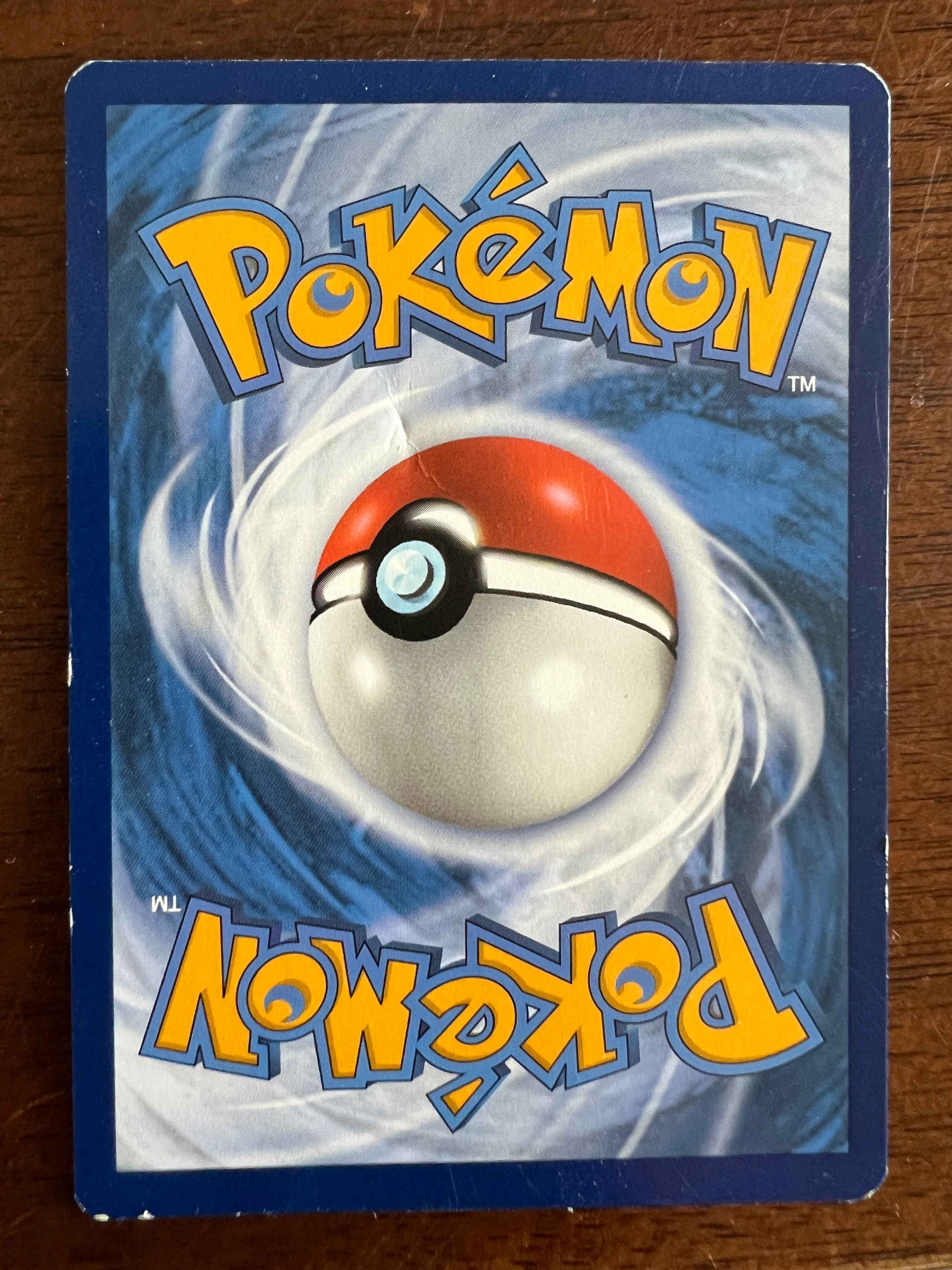 Moderately Played Pokemon Card Example