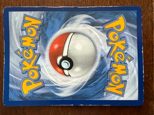 Heavily Played Pokemon Card Example